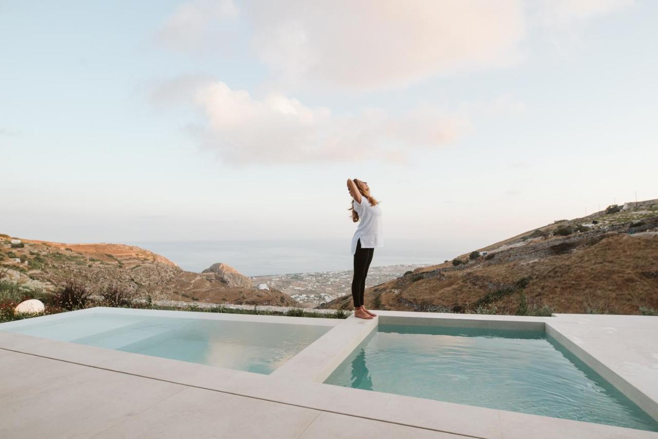 Villa Santorini Sky, The Retreat Pyrgos Kallistis Exterior foto
